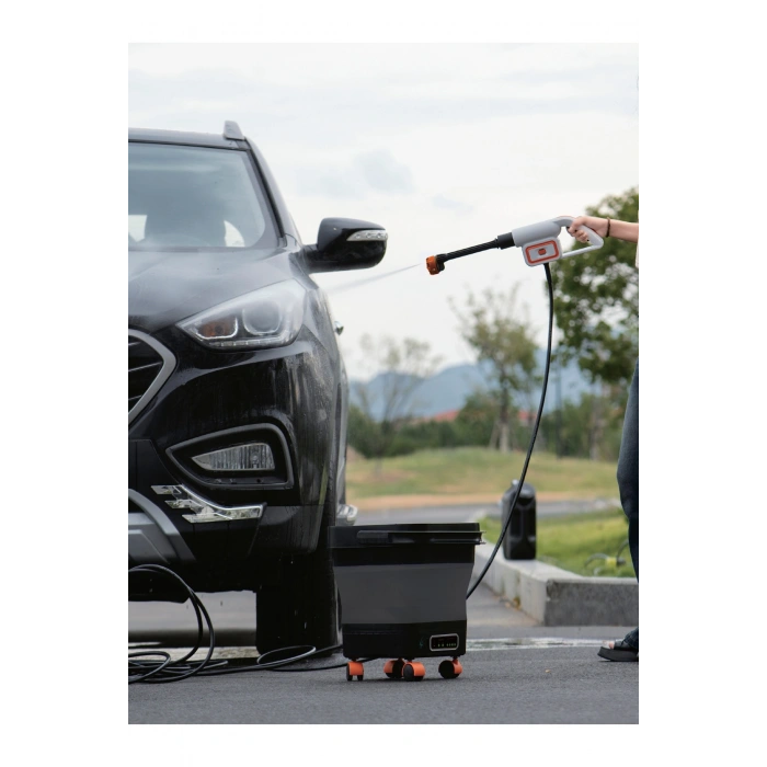 Auhma ACR-08 Elite Power Brushless Kablosuz Basınçlı Yıkama Makinesi - 13 Litre Tekerlekli Su Tanklı