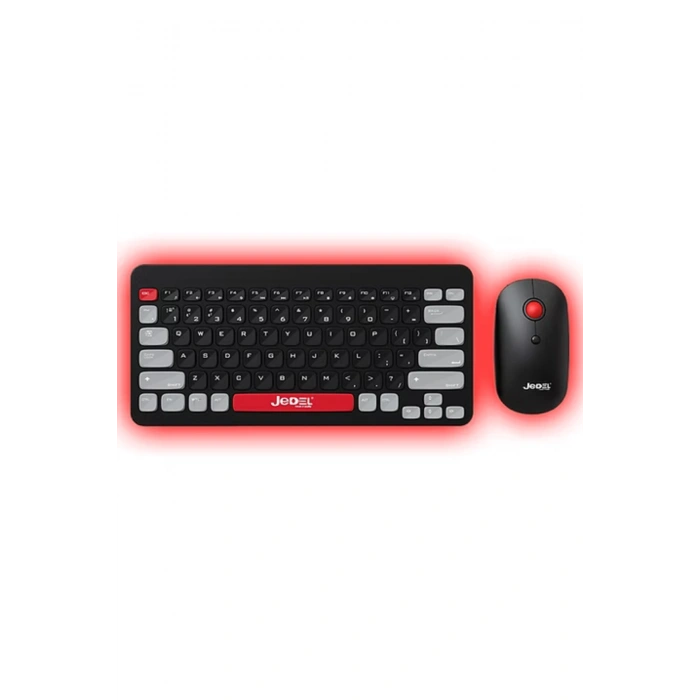Jedel WS681B  Kablosuz Klavye Mouse Seti - Bluetooth + 2.4Ghz Çift Modlu
