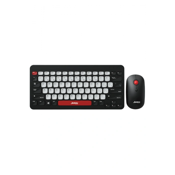 Jedel WS681B  Kablosuz Klavye Mouse Seti - Bluetooth + 2.4Ghz Çift Modlu