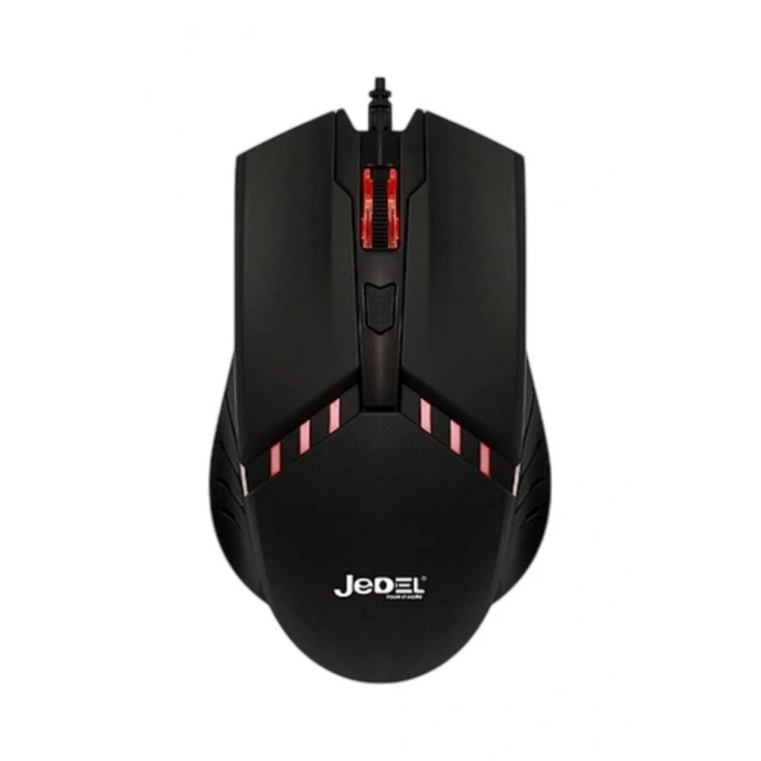 Jedel M82 USB Optik Kablolu Mouse - Renkli Led Işıklı