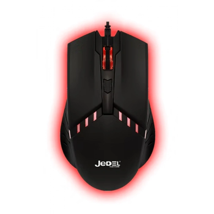 Jedel M82 USB Optik Kablolu Mouse - Renkli Led Işıklı