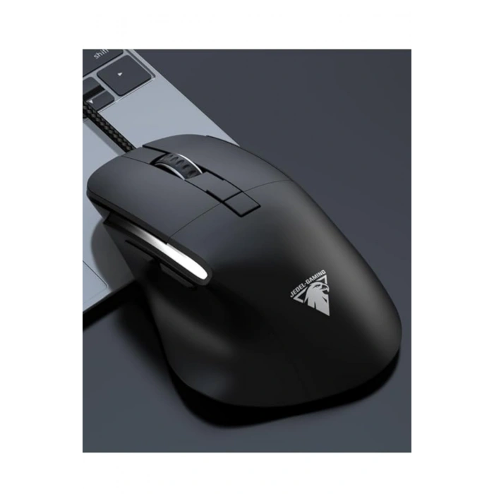 Jedel CP102 Siyah Professional 7 Butonlu RGB Işıklı Ergonomik Kablolu Mouse