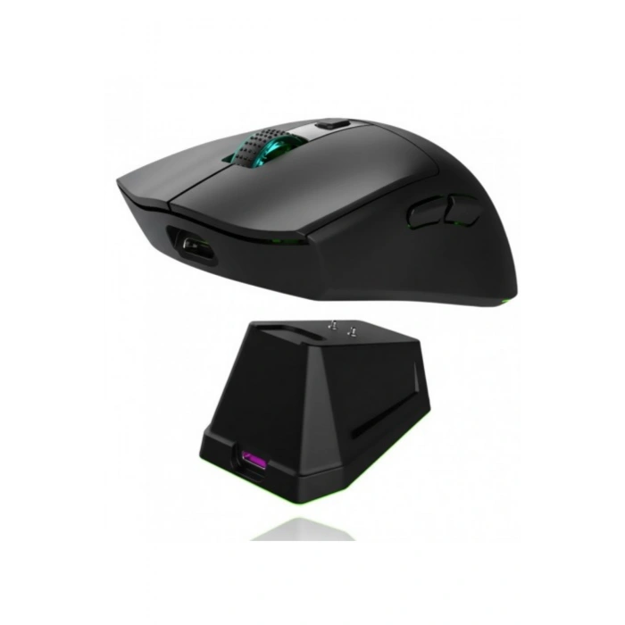 Jedel WD157 Bluetooth + 2.4GHz Kablosuz Oyuncu Mouse ve Manyetik Şarj Standı Seti