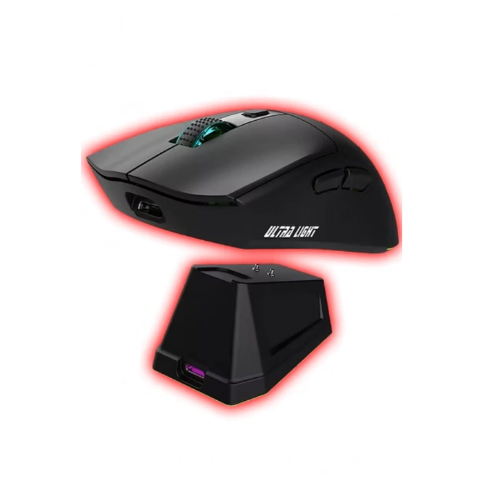 Jedel WD157 Bluetooth + 2.4GHz Kablosuz Oyuncu Mouse ve Manyetik Şarj Standı Seti