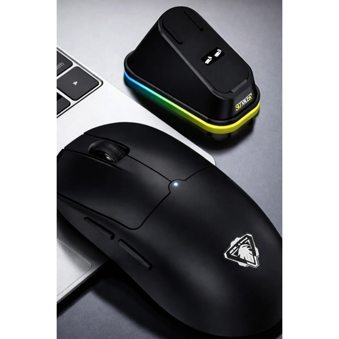 Jedel WD157 Bluetooth + 2.4GHz Kablosuz Oyuncu Mouse ve Manyetik Şarj Standı Seti