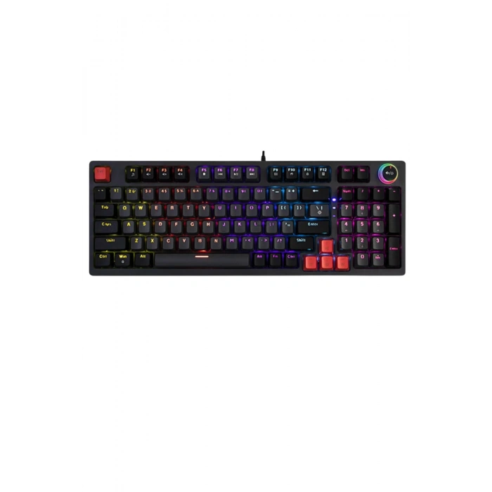 Jedel KL-114 Mekanik Gaming Klavye - Blue Switch, RGB Aydınlatmalı, Volume Kontrol