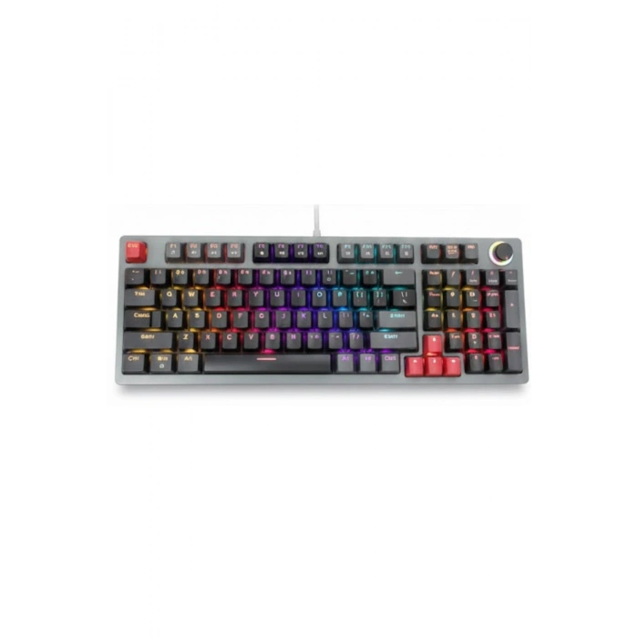 Jedel KL-114 Mekanik Gaming Klavye - Blue Switch, RGB Aydınlatmalı, Volume Kontrol