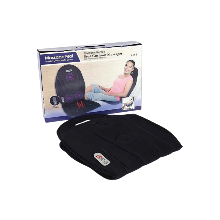 Glr Jb-618B Isıtmalı Masaj Minderi - 3 Motorlu Titreşimli Bel, Sırt Masaj Alet