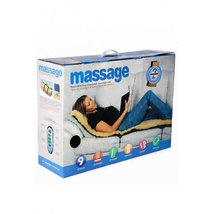 Glr JB-200C Full Body 9 Motorlu Isıtmalı Masaj Şiltesi Tam Vücut Masaj Matı