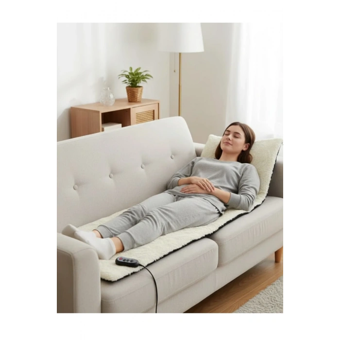 Glr JB-200C Full Body 9 Motorlu Isıtmalı Masaj Şiltesi Tam Vücut Masaj Matı