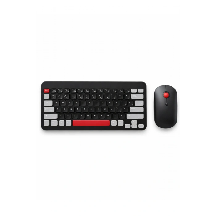 Jedel WS681B  Kablosuz Klavye Mouse Seti - Bluetooth + 2.4Ghz Çift Modlu