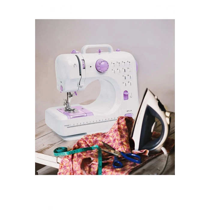 Auhma ASW2 Çok Fonksiyonlu Masaüstü Dikiş Makinesi - Yeni Başlayanlar İçin Kolay Kullanım