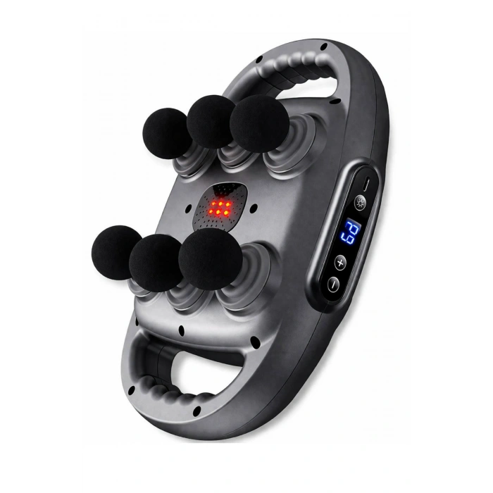 Auhma Amg37 6 Başlıklı Titreşimli Masaj Aleti - 9 Kademeli Şarjlı Masaj Cihazı