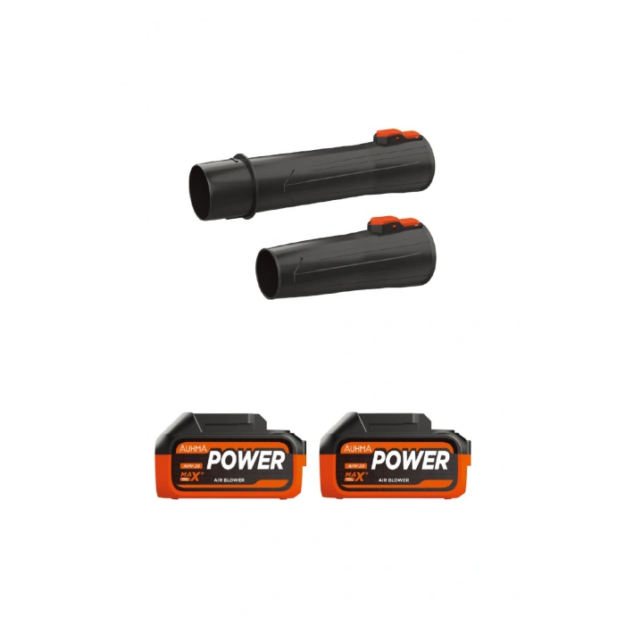 Auhma Ahv-28 Çift Bataryalı 21V  Turbo Hava Üfleyici - 650W Şarjlı Yaprak ve Toz Üfleme Makinesi