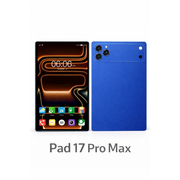 Doyda I7 Pro Max 10.1 AI Tablet Seti - Klavye, Mouse, Stylus Kalem Hediyeli - Mavi