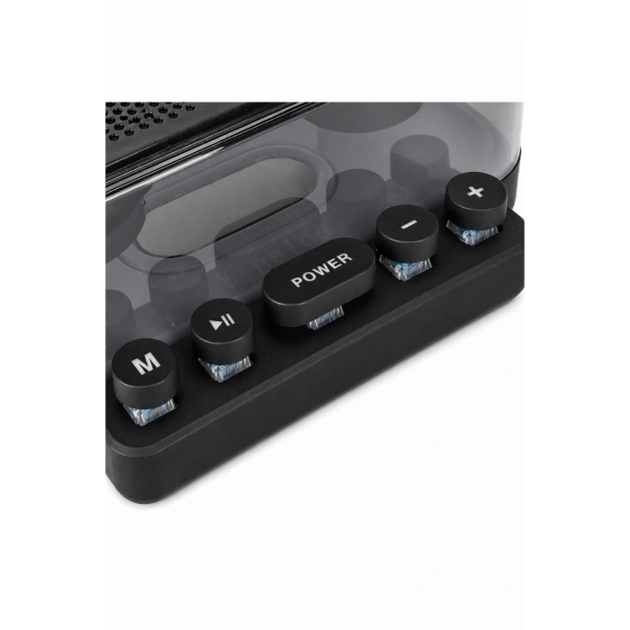 Jrl Z6 RGB Işıklı Kablosuz Bluetooth Hoparlör - Mekanik Klavye Tuşlu, Speaker