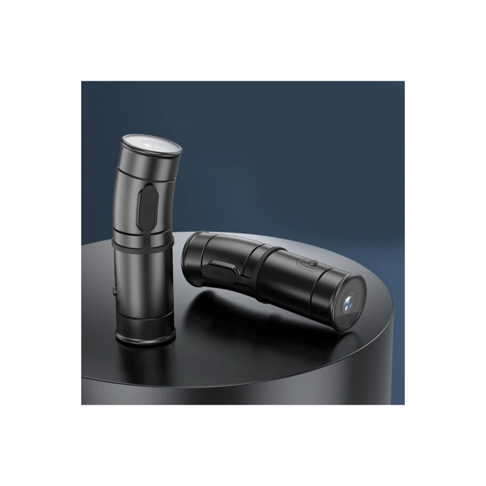 Glr V8 Dual Channel 4K Ultra HD Motosiklet Kask Kamerası - Çift Yönlü Kayıt, WiFi, Gece Görüşü, 170 Geniş Açı