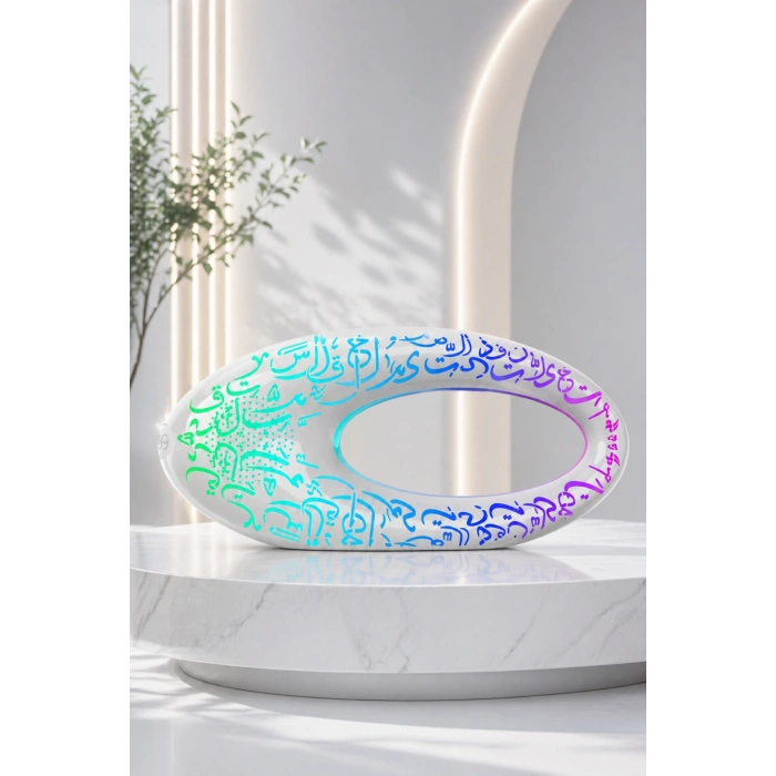 Glr 2071 Max Renkli Bluetooth Hoparlör -  Işıklı Taşınabilir Radyolu Speaker