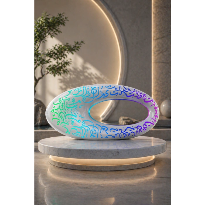 Glr 2071 Max Renkli Bluetooth Hoparlör -  Işıklı Taşınabilir Radyolu Speaker