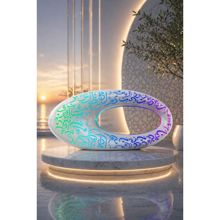 Glr 2071 Max Renkli Bluetooth Hoparlör -  Işıklı Taşınabilir Radyolu Speaker