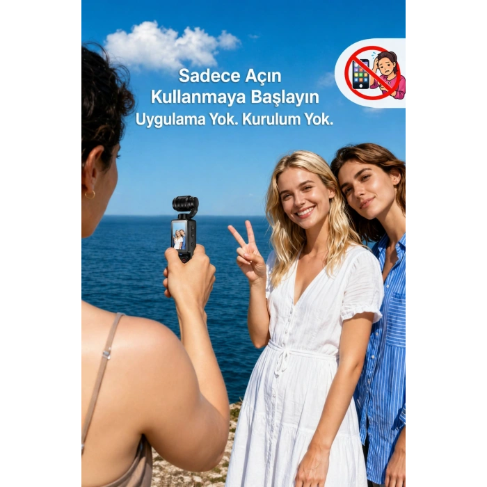 Glr Q7 180 Dönebilen Lensli Dijital CCD Vlog Kamerası - Nostaljik Fotoğraf Makinesi