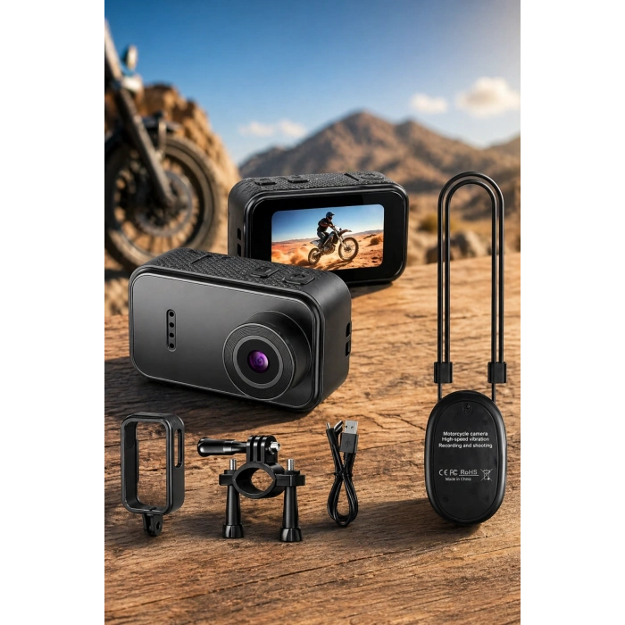 Glr F2 HD Mini DV Kamera - Type-C Şarjlı TF Kart Destekli Mikro Aksiyon Kamerası