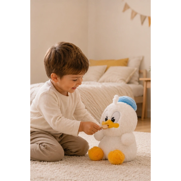 Tigoes T-Plush Sevimli Ördek Pelüş Oyuncak - 20 cm Yumuşak Uyku Arkadaşı