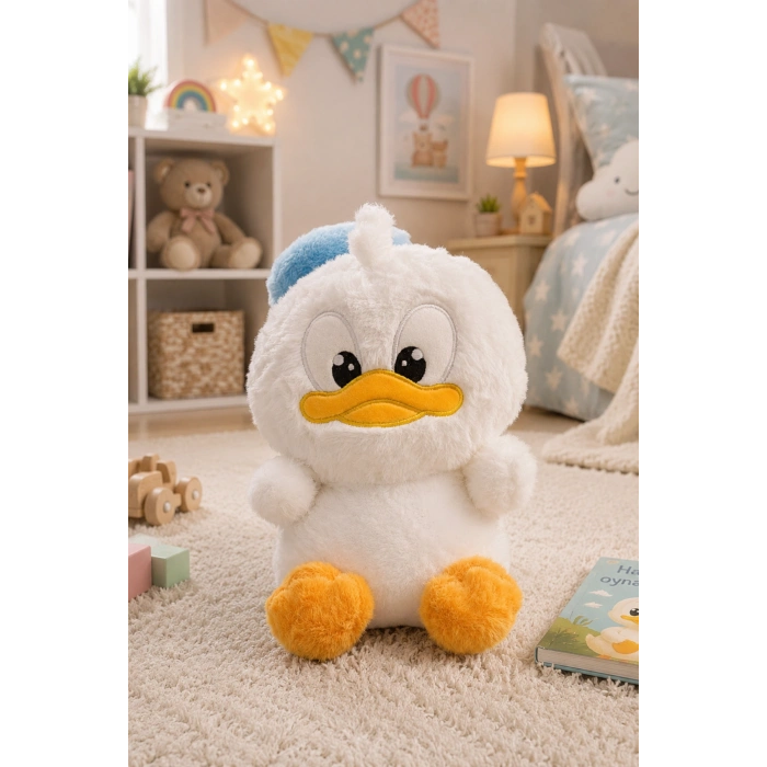 Tigoes T-Plush Sevimli Ördek Pelüş Oyuncak - 20 cm Yumuşak Uyku Arkadaşı