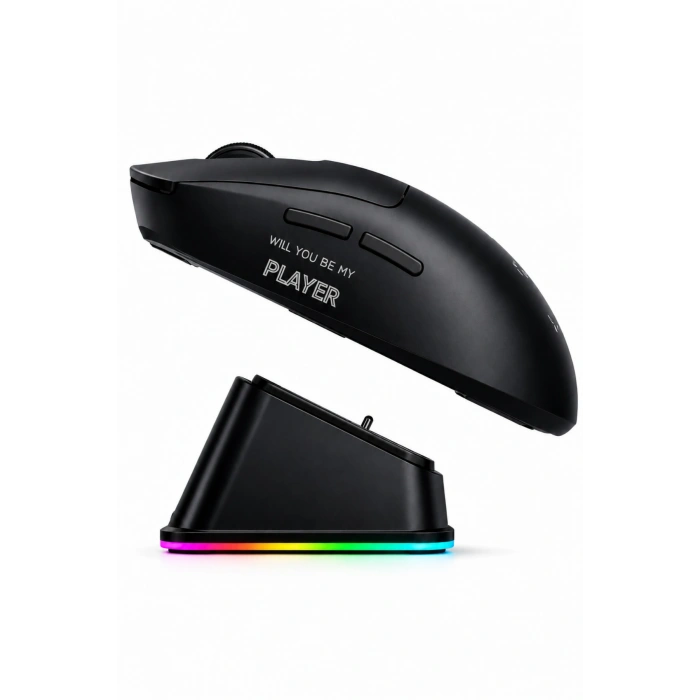 Jedel WD157 1600 DPI Bluetooth + 2.4GHz Kablosuz Oyuncu Mouse Şarj Standı Seti