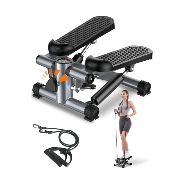 Glr LY5001 Dijital Göstergeli Mini Step Aleti - Ev Tipi Pedallı Kondisyon Bisikleti Ve Stepper