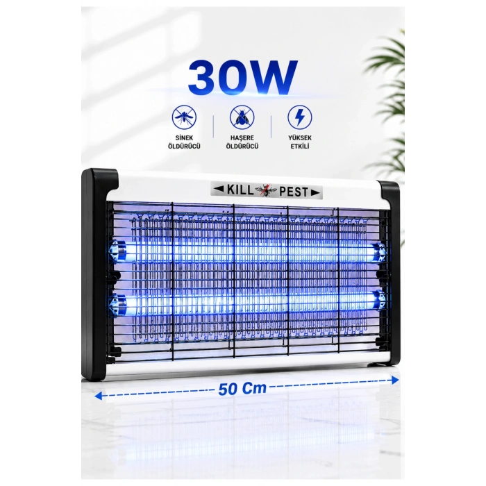 Glr KF-6030 Sinek Öldürücü Lamba Uv Işıklı 30W  Elektrikli Sivrisinek Tuzağı Işıklı Cihaz