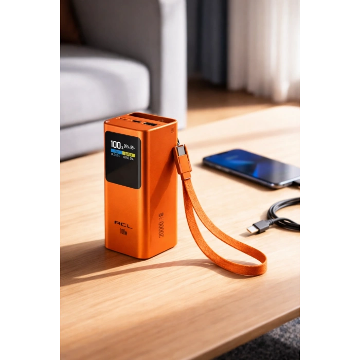 Acl PW-144 20000 mAh 100W Super Fast Laptop ve Telefon Uyumlu Powerbank