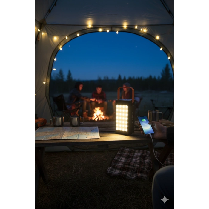 Acl Pw-52 70.000mAh 22.5W Siyah LCD 1xMicro 2xTyp-C 4xUsb Port Taşınabilir Şarj Cihazı Powerbank