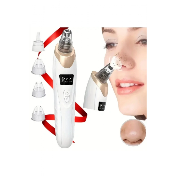 Auhma AHB-01 Vakumlu Siyah Nokta Temizleyici | 3 Kademeli Güç, Cilt Gözenek Temizleme Cihazı