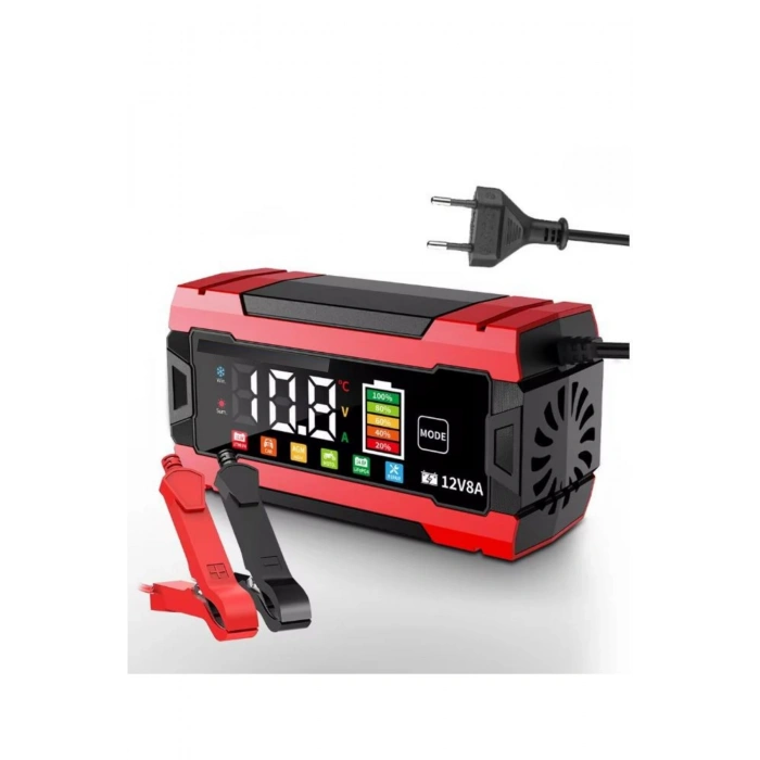 Auhma AOC11 12V 8A Dijital Ekranlı Akü Şarj ve Onarım Cihazı