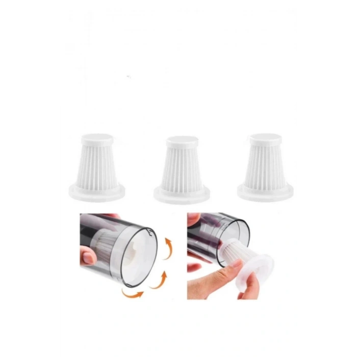 Blackbird Araç İçi Süpürge Hepa Filtresi 3 Adet