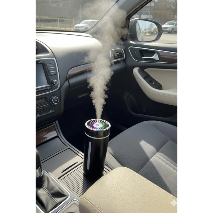 Blackbird KT-H04 Siyah Oto İçi Ofis Ev Hava Nemlendirici Işıklı Buhar Koku Makinası