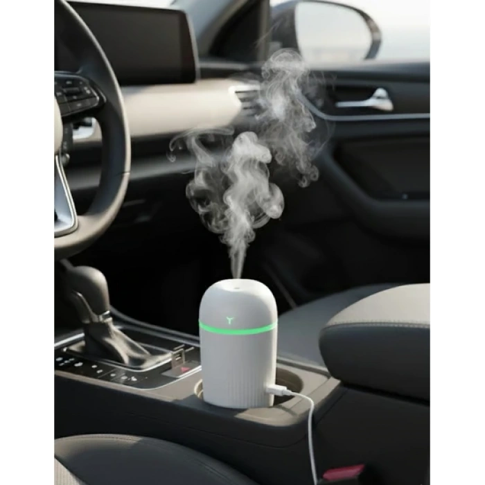 Blackbird KT-H05 Taşınabilir Mini USB Hava Nemlendirici | Araç ve Ofis İçin Renkli Işıklı