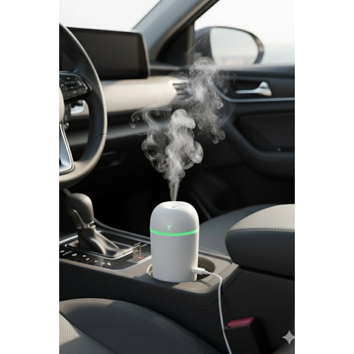 Blackbird KT-H09 420 Ml Taşınabilir Mini USB Hava Nemlendirici | Araç ve Ofis İçin Renkli Işıklı