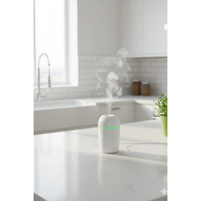 Blackbird KT-H09 420 Ml Taşınabilir Mini USB Hava Nemlendirici | Araç ve Ofis İçin Renkli Işıklı