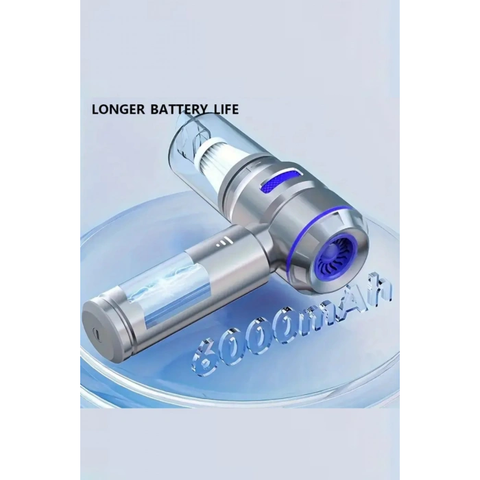 Blackbird MK-5803 16000PA Kablosuz Araç Süpürgesi | 3 Kademeli Güç | Şarjlı El Süpürgesi