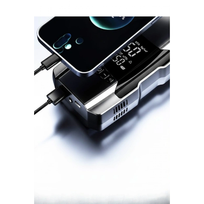 Blackbird RT-602 Akıllı Dijital Lastik Şişirme Pompası | 150 PSI | 12V Akü Takviye Taşınabilir Cihazı