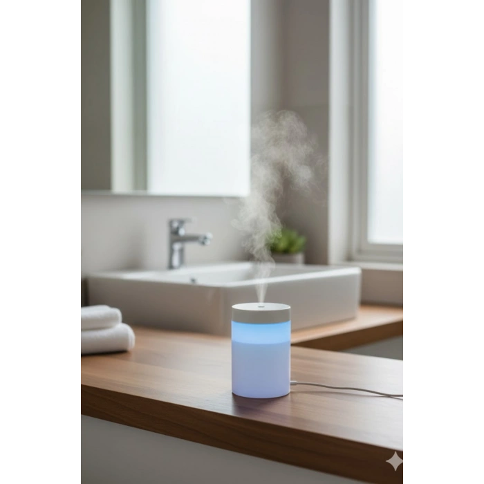 Blackbird SD11 Taşınabilir Mini 200 Ml USB Hava Nemlendirici | Araç ve Ofis İçin Renkli Işıklı