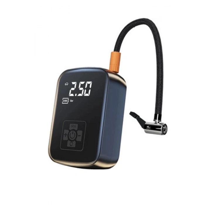 Blackbird WY-006 Taşınabilir Akıllı Kablosuz Hava Kompresörü - Dijital Ekranlı Şarj Edilebilir Lastik Şişirme Pompası (150 PSI)