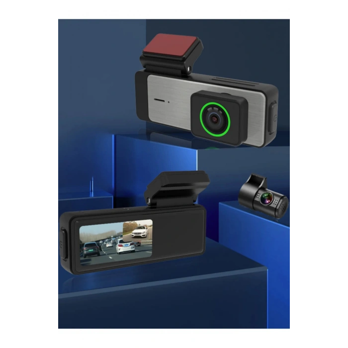 Blic Blm-70 4K HD 4+2 Mp Araç İçi Ön Ve Arka Kamera Dashcam