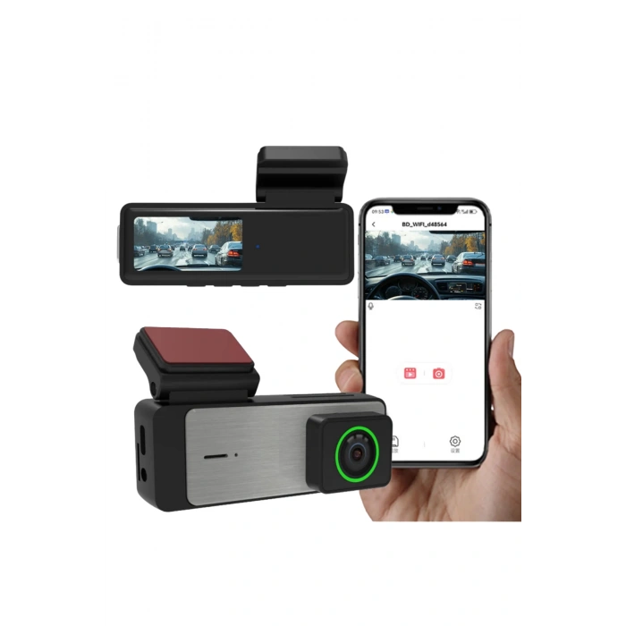 Blic Blm-70 4K HD 4+2 Mp Araç İçi Ön Ve Arka Kamera Dashcam