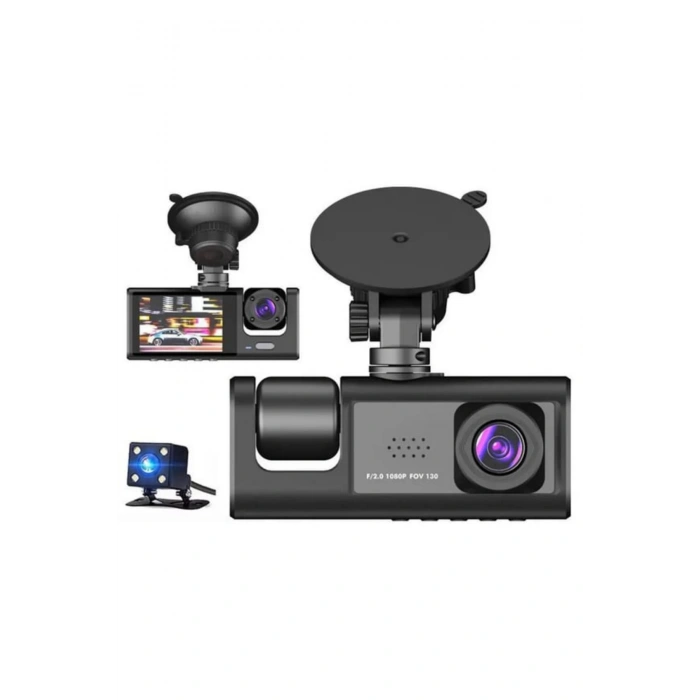 Blic Blm-86 Full HD 1080p WiFi Araç İçi Kamera Gece Görüşlü G-Sensörlü