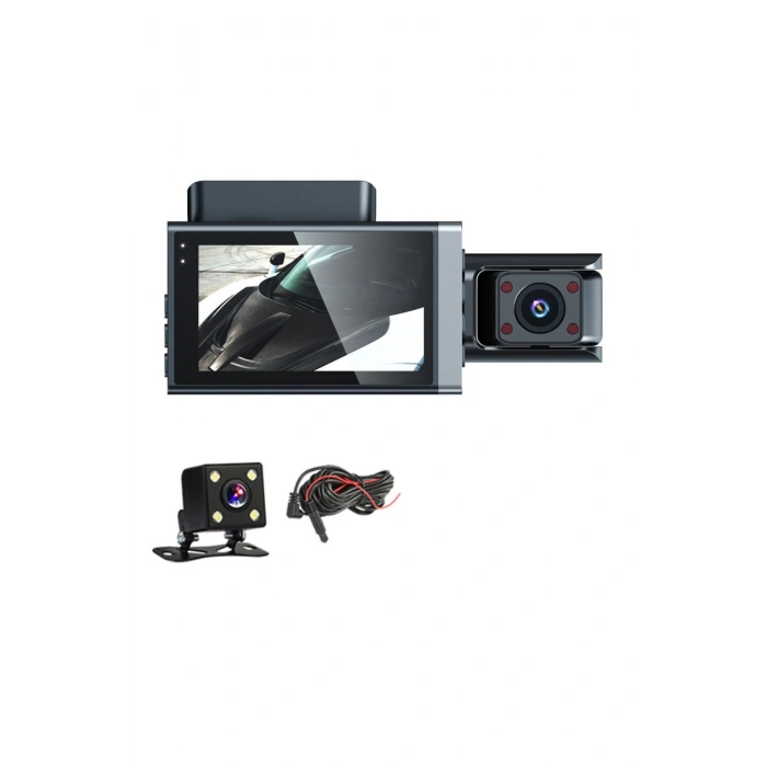 Blic Blm-87 Araç Kamerası  HD Video 3.0 LCD Ekran Geniş Açı G-Sensör Destekli