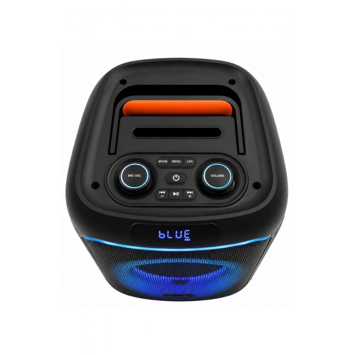 Blic BLS-80 30W Kablosuz Bluetooth Hoparlör  8 İnc LED Işıklı Karaoke  Parti Hoparlörü