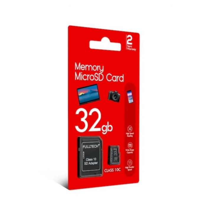 Fulltech FTMFD4 Micro SD Kart 32 GB Class 10 U1 Hafıza Kartı